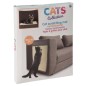 Pets Collection Alfombrilla rascador para gatos gris 130x45 cm Pets Collection Alfombrilla rascador para gatos gris 130x45 cm