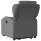 vidaXL Sillón reclinable elevable de tela gris oscuro vidaXL Sillón reclinable elevable de tela gris oscuro