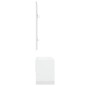 vidaXL Set de muebles de recibidor madera contrachapada blanco brillo vidaXL Set de muebles de recibidor madera contrachapada blanco brillo
