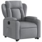 vidaXL Sillón eléctrico reclinable elevable de tela gris claro vidaXL Sillón eléctrico reclinable elevable de tela gris claro