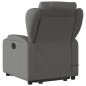 vidaXL Sillón de masaje eléctrico reclinable elevable tela gris oscuro vidaXL Sillón de masaje eléctrico reclinable elevable tela gris oscuro