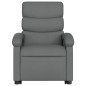vidaXL Sillón de masaje eléctrico reclinable elevable tela gris oscuro vidaXL Sillón de masaje eléctrico reclinable elevable tela gris oscuro