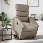 vidaXL Sillón elevable eléctrico cuero artificial capuchino vidaXL Sillón elevable eléctrico cuero artificial capuchino