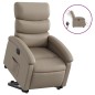 vidaXL Sillón elevable eléctrico cuero artificial capuchino vidaXL Sillón elevable eléctrico cuero artificial capuchino