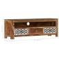 vidaXL Mueble para TV madera maciza de sheesham 120x30x40 cm 