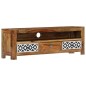 vidaXL Mueble para TV madera maciza de sheesham 120x30x40 cm 