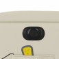 vidaXL Sillón de masaje reclinable eléctrico cuero sintético crema vidaXL Sillón de masaje reclinable eléctrico cuero sintético crema