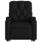 vidaXL Sillón reclinable de masaje de pie cuero artificial negro vidaXL Sillón reclinable de masaje de pie cuero artificial negro