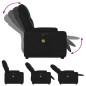 vidaXL Sillón de masaje elevable eléctrico cuero sintético negro vidaXL Sillón de masaje elevable eléctrico cuero sintético negro