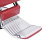 vidaXL Silla de peluquería de cuero sintético rojo 68x69x116 cm vidaXL Silla de peluquería de cuero sintético rojo 68x69x116 cm