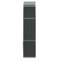 vidaXL Leñero de acero galvanizado gris antracita 120x45x210 cm vidaXL Leñero de acero galvanizado gris antracita 120x45x210 cm