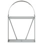 vidaXL Leñero de acero galvanizado marrón 80x45x120 cm vidaXL Leñero de acero galvanizado marrón 80x45x120 cm