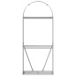 vidaXL Leñero de acero galvanizado gris antracita 80x45x190 cm vidaXL Leñero de acero galvanizado gris antracita 80x45x190 cm
