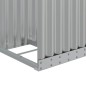 vidaXL Leñero de acero galvanizado plateado 40x45x170 cm vidaXL Leñero de acero galvanizado plateado 40x45x170 cm