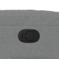 vidaXL Sillón reclinable elevable de tela gris claro vidaXL Sillón reclinable elevable de tela gris claro