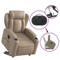 vidaXL Sillón reclinable de masaje eléctrico cuero sintético capuchino vidaXL Sillón reclinable de masaje eléctrico cuero sintético capuchino