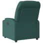 vidaXL Sillón reclinable eléctrico tela verde oscuro vidaXL Sillón reclinable eléctrico tela verde oscuro
