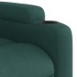 vidaXL Sillón reclinable elevable tela verde oscuro vidaXL Sillón reclinable elevable tela verde oscuro