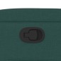 vidaXL Sillón reclinable elevable tela verde oscuro vidaXL Sillón reclinable elevable tela verde oscuro