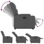 vidaXL Sillón eléctrico reclinable elevable de tela gris oscuro vidaXL Sillón eléctrico reclinable elevable de tela gris oscuro