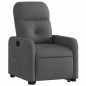vidaXL Sillón reclinable elevable de tela gris oscuro vidaXL Sillón reclinable elevable de tela gris oscuro