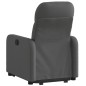 vidaXL Sillón reclinable elevable de tela gris oscuro vidaXL Sillón reclinable elevable de tela gris oscuro
