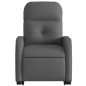 vidaXL Sillón reclinable elevable de tela gris oscuro vidaXL Sillón reclinable elevable de tela gris oscuro