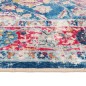 vidaXL Alfombra lavable antideslizante multicolor 80x150 cm