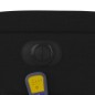 vidaXL Sillón reclinable de masaje eléctrico tela negro vidaXL Sillón reclinable de masaje eléctrico tela negro