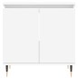 vidaXL Set de muebles de baño 3 piezas madera contrachapada blanco vidaXL Set de muebles de baño 3 piezas madera contrachapada blanco