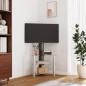 vidaXL Mueble TV esquina 3 niveles para 32-70 pulgadas negro plateado vidaXL Mueble TV esquina 3 niveles para 32-70 pulgadas negro plateado