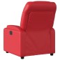vidaXL Sillón de masaje reclinable eléctrico de cuero artificial rojo vidaXL Sillón de masaje reclinable eléctrico de cuero artificial rojo