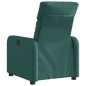 vidaXL Sillón reclinable eléctrico tela verde oscuro vidaXL Sillón reclinable eléctrico tela verde oscuro