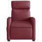 vidaXL Sillón de masaje reclinable eléctrico tela rojo tinto vidaXL Sillón de masaje reclinable eléctrico tela rojo tinto