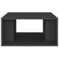 vidaXL Mesas de centro 4 pzas madera contrachapada gris 33x33x33 cm vidaXL Mesas de centro 4 pzas madera contrachapada gris 33x33x33 cm
