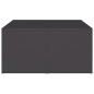 vidaXL Mesas de centro 4 pzas madera contrachapada gris 33x33x33 cm vidaXL Mesas de centro 4 pzas madera contrachapada gris 33x33x33 cm
