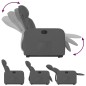 vidaXL Sillón reclinable elevable de tela gris oscuro vidaXL Sillón reclinable elevable de tela gris oscuro