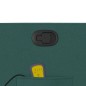 vidaXL Silla de masaje reclinable de pie de tela verde oscura vidaXL Silla de masaje reclinable de pie de tela verde oscura