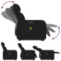 vidaXL Sillón de masaje eléctrico reclinable elevable tela negro vidaXL Sillón de masaje eléctrico reclinable elevable tela negro
