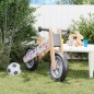 vidaXL Bicicleta de equilibrio para niños estampado gris vidaXL Bicicleta de equilibrio para niños estampado gris