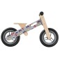 vidaXL Bicicleta de equilibrio para niños estampado gris vidaXL Bicicleta de equilibrio para niños estampado gris