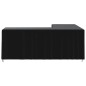vidaXL Cubiertas de sofá forma L 2 uds tela Oxford 420D 254x254x80 cm vidaXL Cubiertas de sofá forma L 2 uds tela Oxford 420D 254x254x80 cm