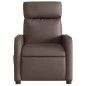 vidaXL Sillón reclinable eléctrico de cuero sintético marrón vidaXL Sillón reclinable eléctrico de cuero sintético marrón