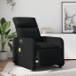 vidaXL Sillón de masaje reclinable eléctrico cuero sintético negro vidaXL Sillón de masaje reclinable eléctrico cuero sintético negro