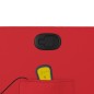 vidaXL Sillón reclinable de masaje de pie cuero artificial rojo vidaXL Sillón reclinable de masaje de pie cuero artificial rojo
