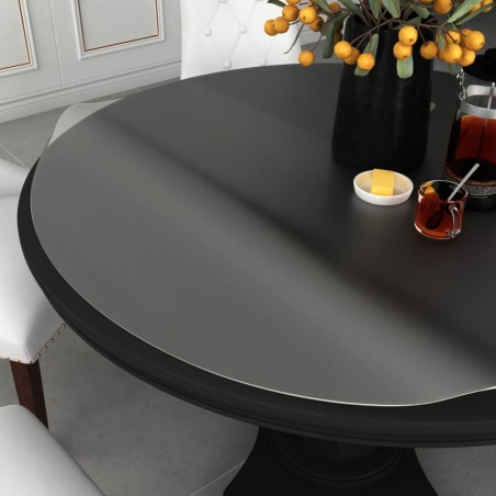 vidaXL Protector de mesa PVC mate Ø 120 cm 2 mm 