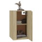 vidaXL Muebles para TV de pared 2 uds roble Sonoma 40x34,5x60 cm vidaXL Muebles para TV de pared 2 uds roble Sonoma 40x34,5x60 cm