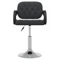 vidaXL Sillas de comedor giratorias 2 unidades cuero sintético negro vidaXL Sillas de comedor giratorias 2 unidades cuero sintético negro