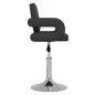 vidaXL Sillas de comedor giratorias 2 unidades cuero sintético negro vidaXL Sillas de comedor giratorias 2 unidades cuero sintético negro