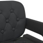 vidaXL Sillas de comedor giratorias 2 unidades cuero sintético negro vidaXL Sillas de comedor giratorias 2 unidades cuero sintético negro